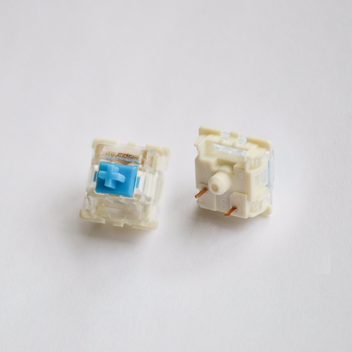 gateron clear top smd switches blue 1upkeyboards