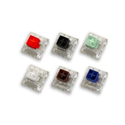 gateron clear top smd switches blue 1upkeyboards