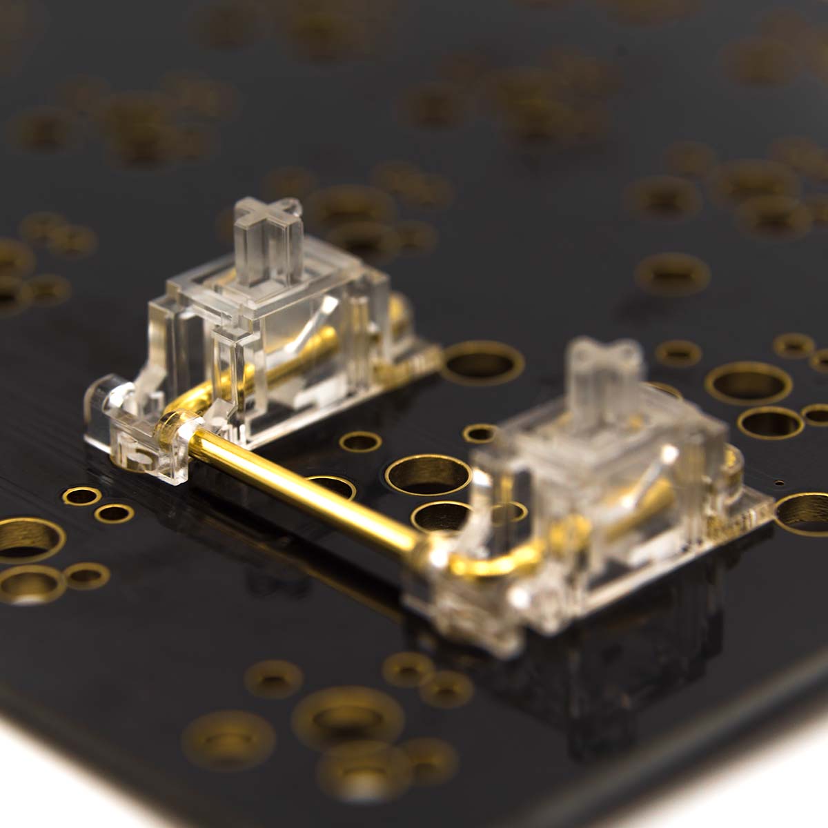 Durock Screw In Stabilizers V2 60%/TKL - Clear » 1upkeyboards